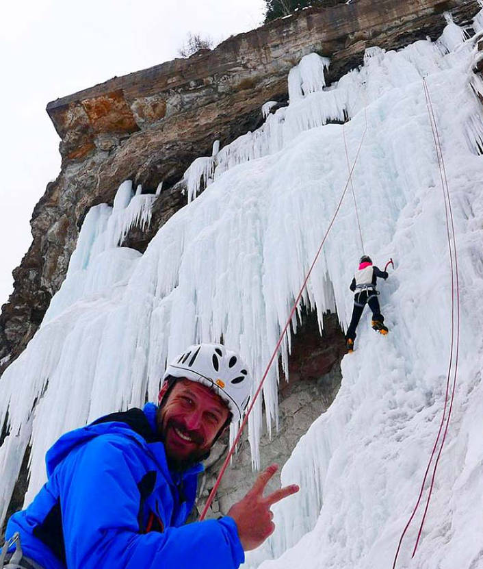 Ice Climbing - Test Day